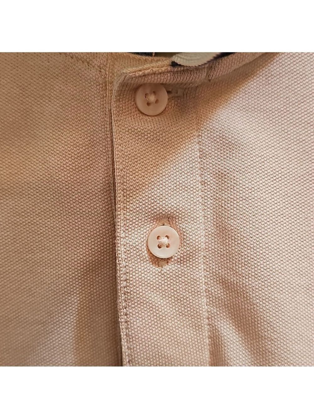 Men's Pink Short Sleeve Polo Shirt - Picture 4 of 8
